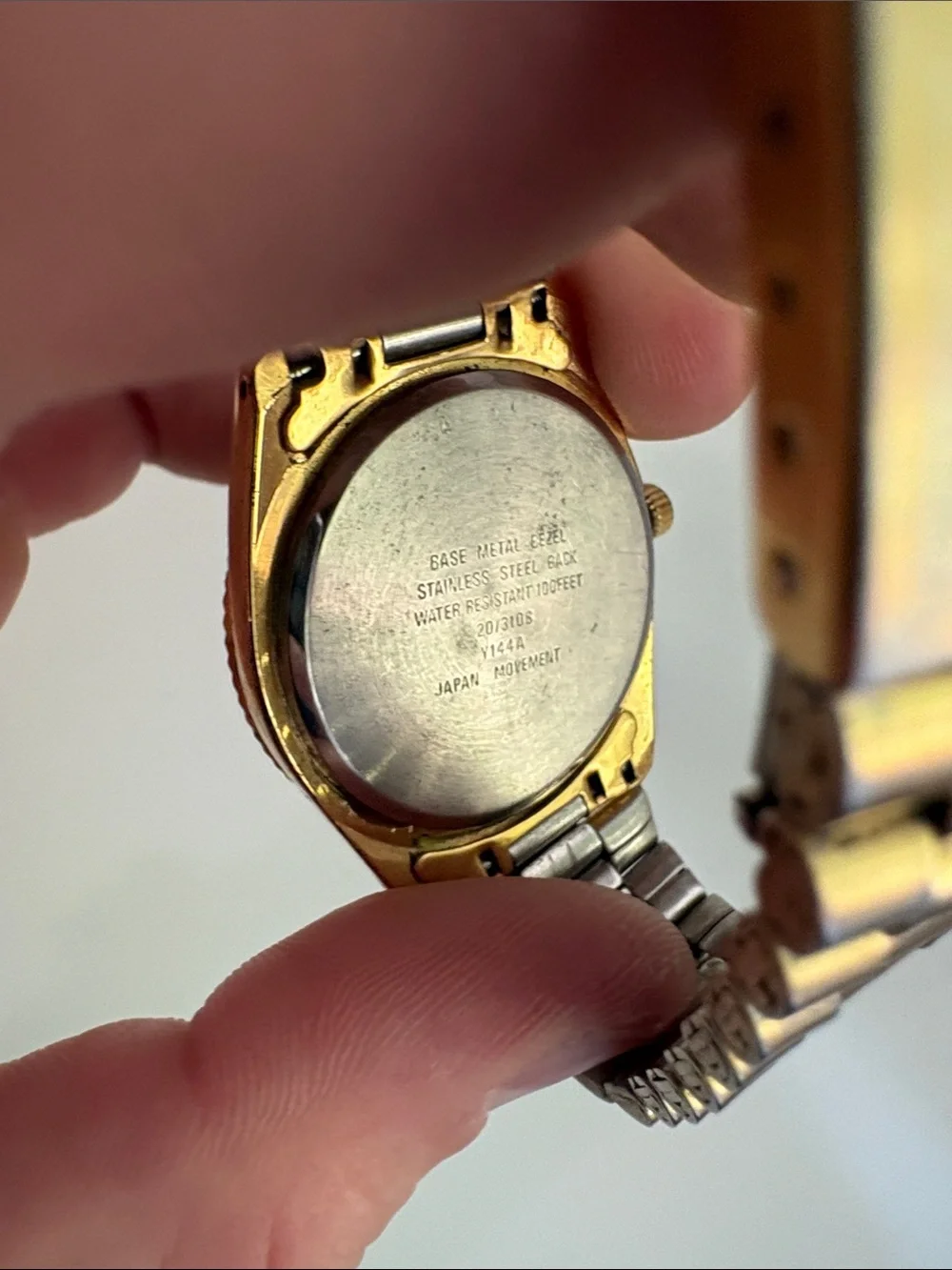 Armitron gold tone